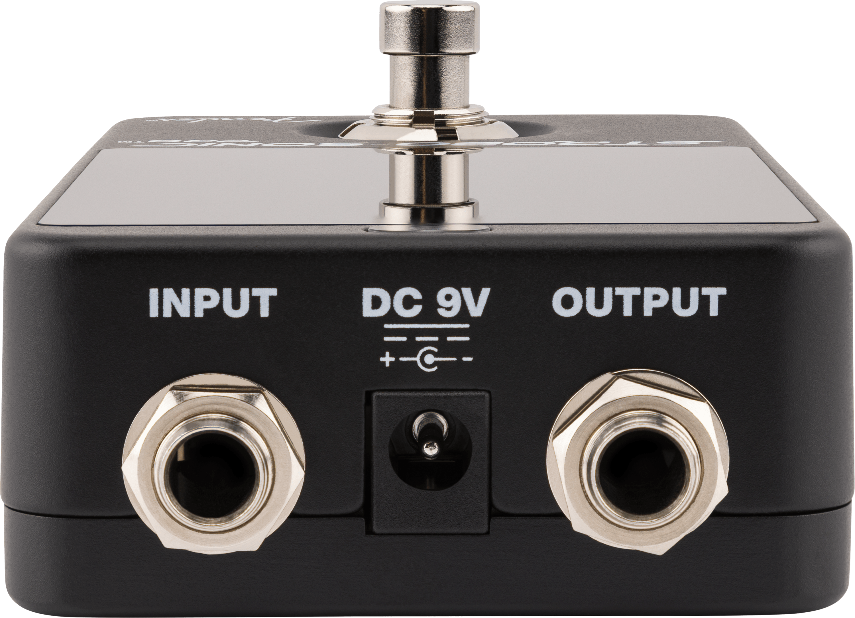 Fender Strobo-Sonic Pro tuner pedal — top mounted jacks