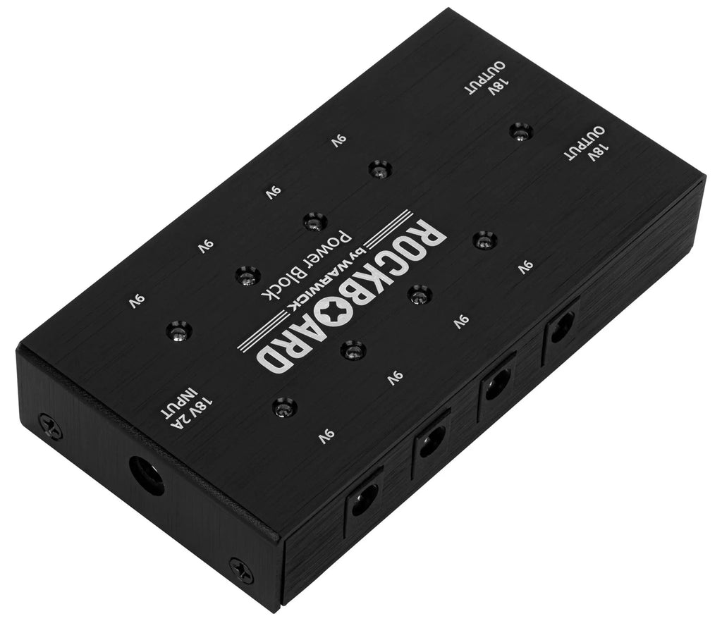RockBoard Power Block pedal power supply - side profile