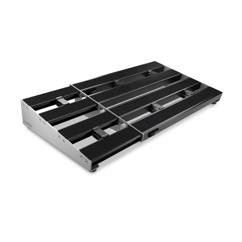 D'Addario XPND 2 pedalboard underside cable management view
