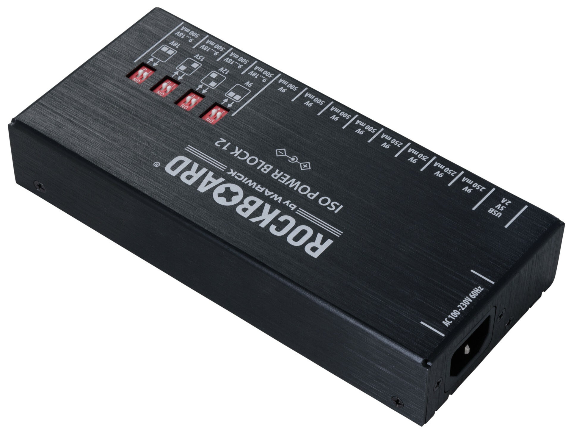 New RockBoard ISO Power Block V12 IEC Isolated Guitar Effects Pedal Power Supply