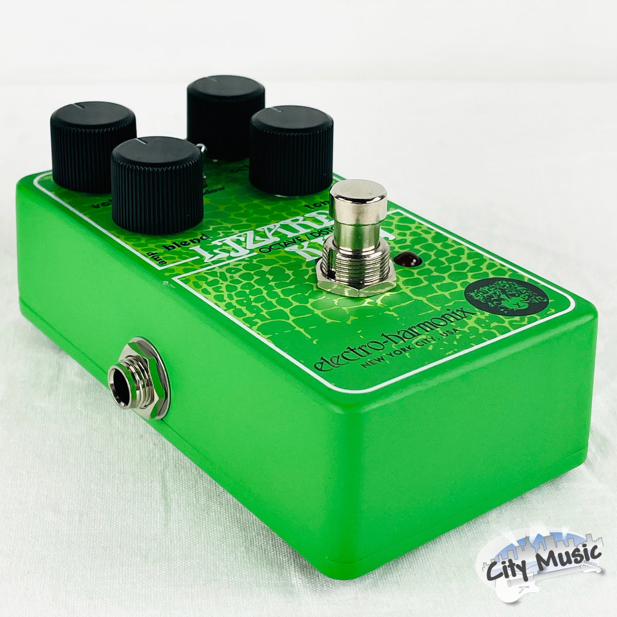 Used Electro-Harmonix EHX Lizard King Bass Octave Fuzz Guitar Effects Pedal ♫