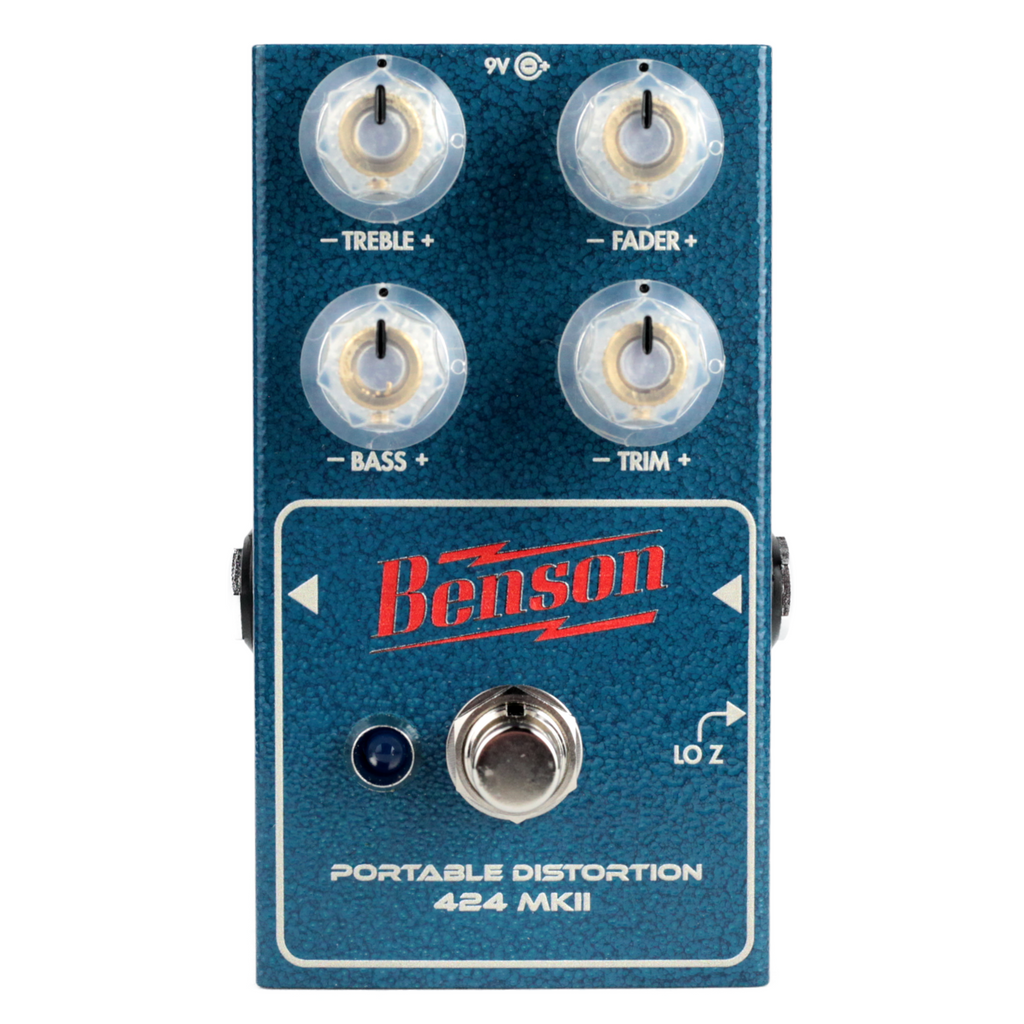Used Benson Portable Distortion 424 MKII Guitar Effects Pedal