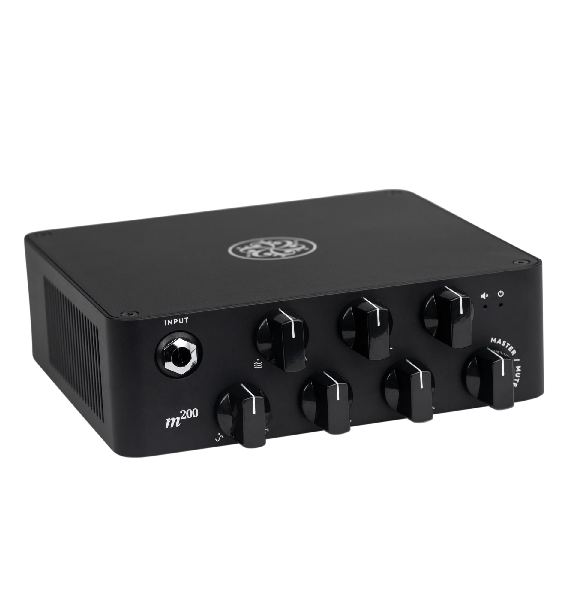 Darkglass Microtubes 200 bass amp head — rear panel connections