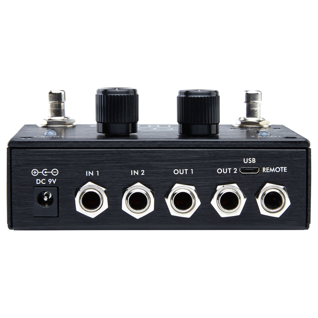 Pigtronix Infinity 2 looper pedal rear connection panel