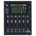 Boss GCS-5 Gigcaster 5 streaming mixer — top view with touchscreen and faders