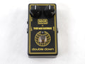MXR CSP042 Double Down booster pedal — top view of black enclosure and controls