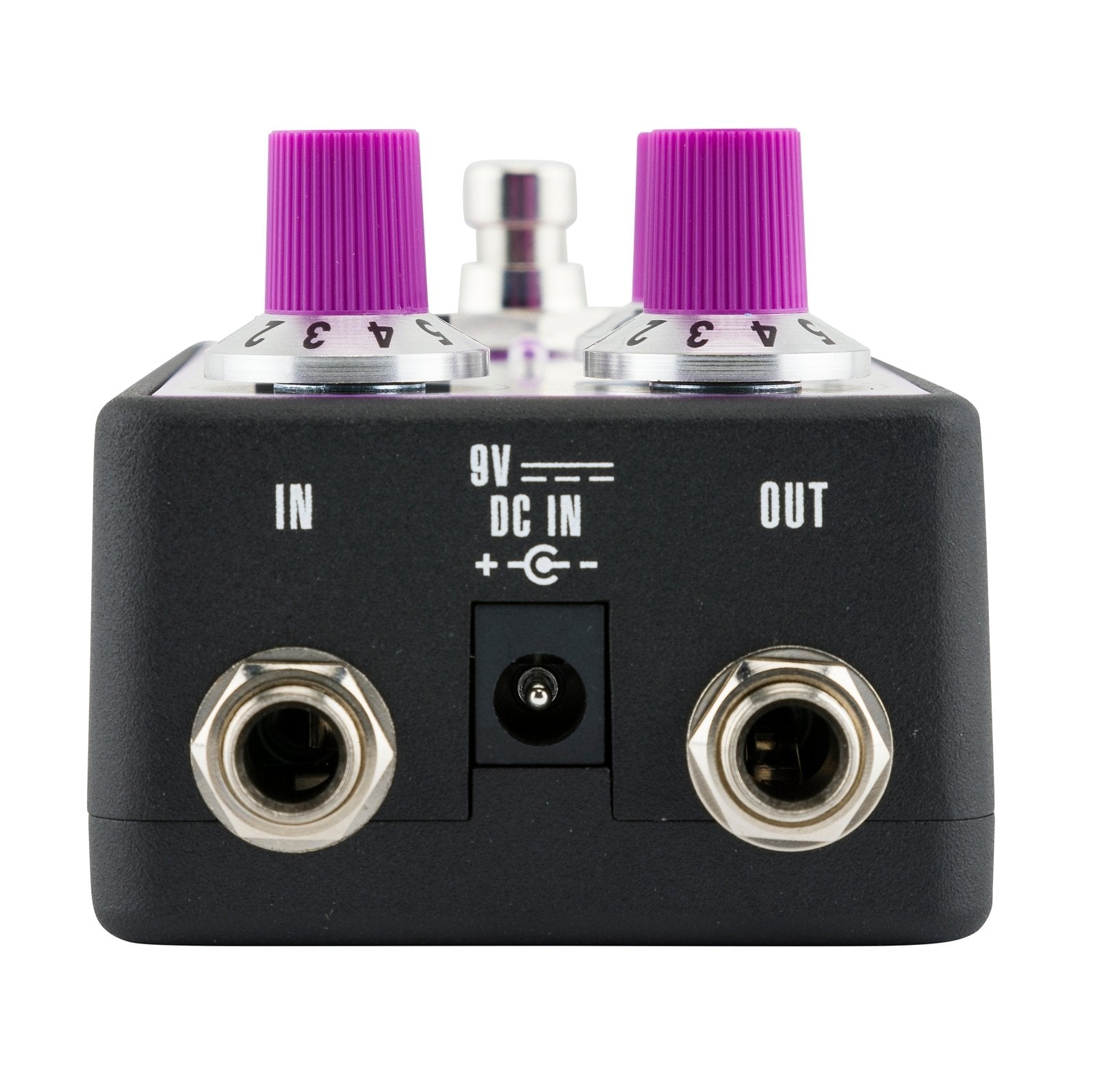 Fender Bassman Fuzz pedal — control knobs and Voice/Focus switches detail
