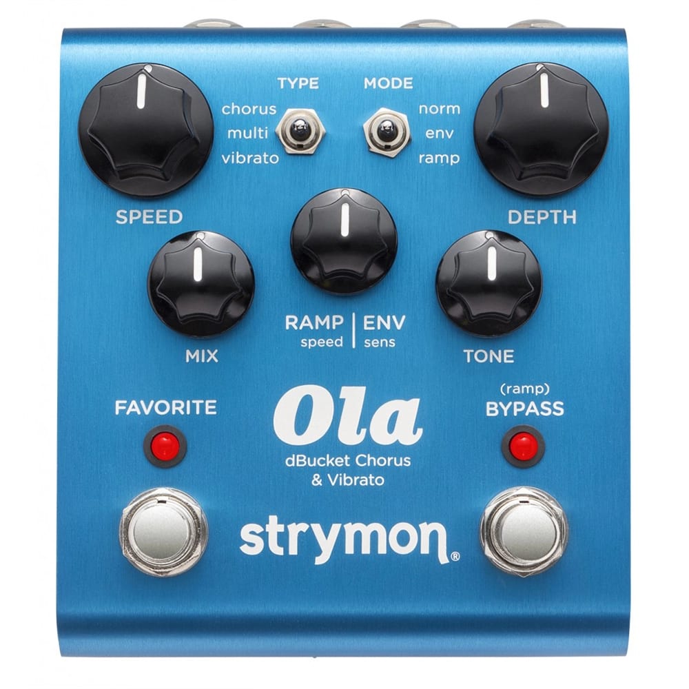 New Strymon Ola dBucket Chorus and Vibrato Guitar Effects Pedal
