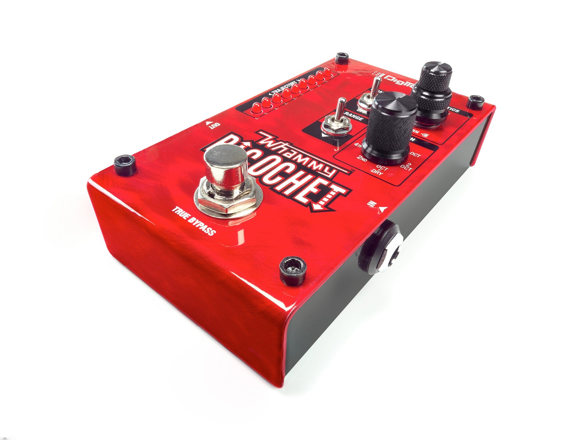DigiTech Whammy Ricochet pitch shift pedal — angled view