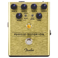 Used Fender Pugilist Distortion pedal — gold enclosure top view