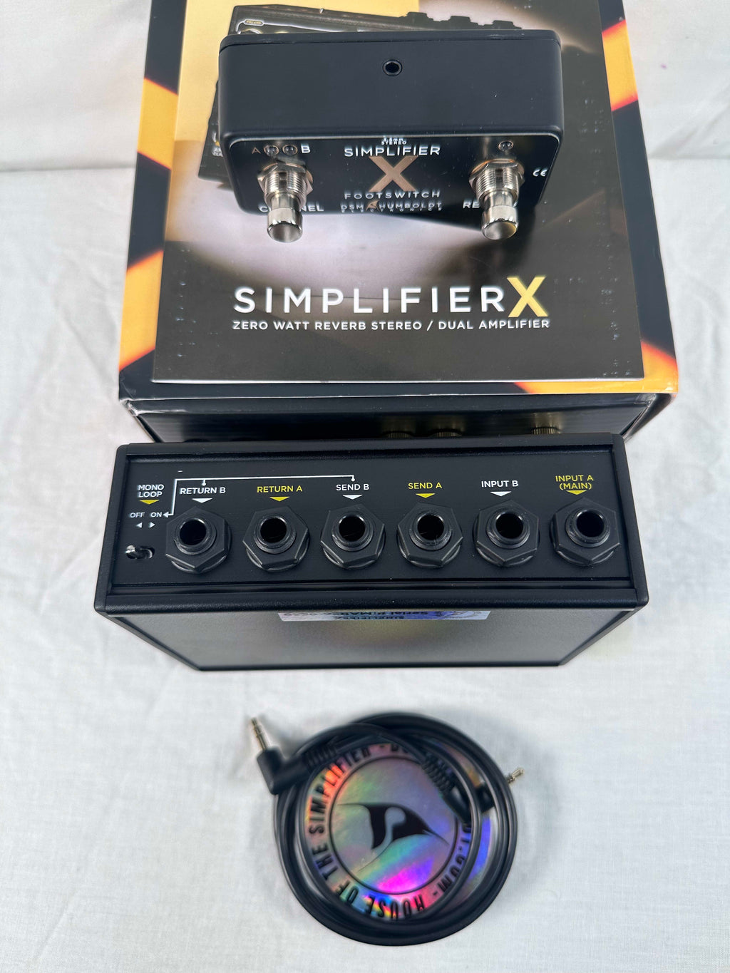 DSM & Humboldt Simplifier X dual amp simulator — controls detail