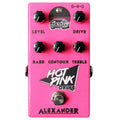 New Alexander Hot Pink Drive Overdrive Guitar Effects Pedal