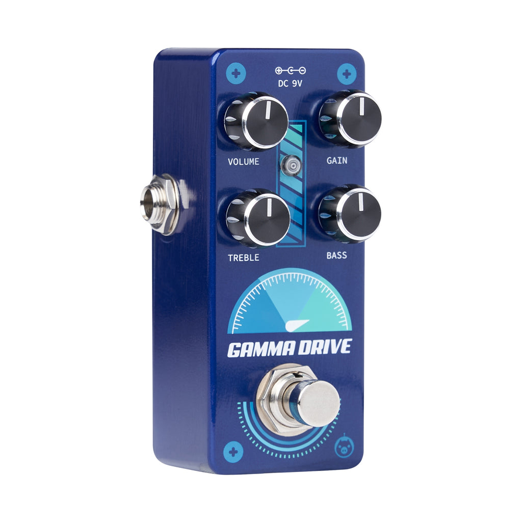 Pigtronix Gamma Drive — volume, gain, treble and bass detail
