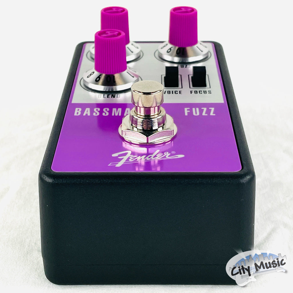 Used Fender Bassman Fuzz Guitar Effects Pedal ♫