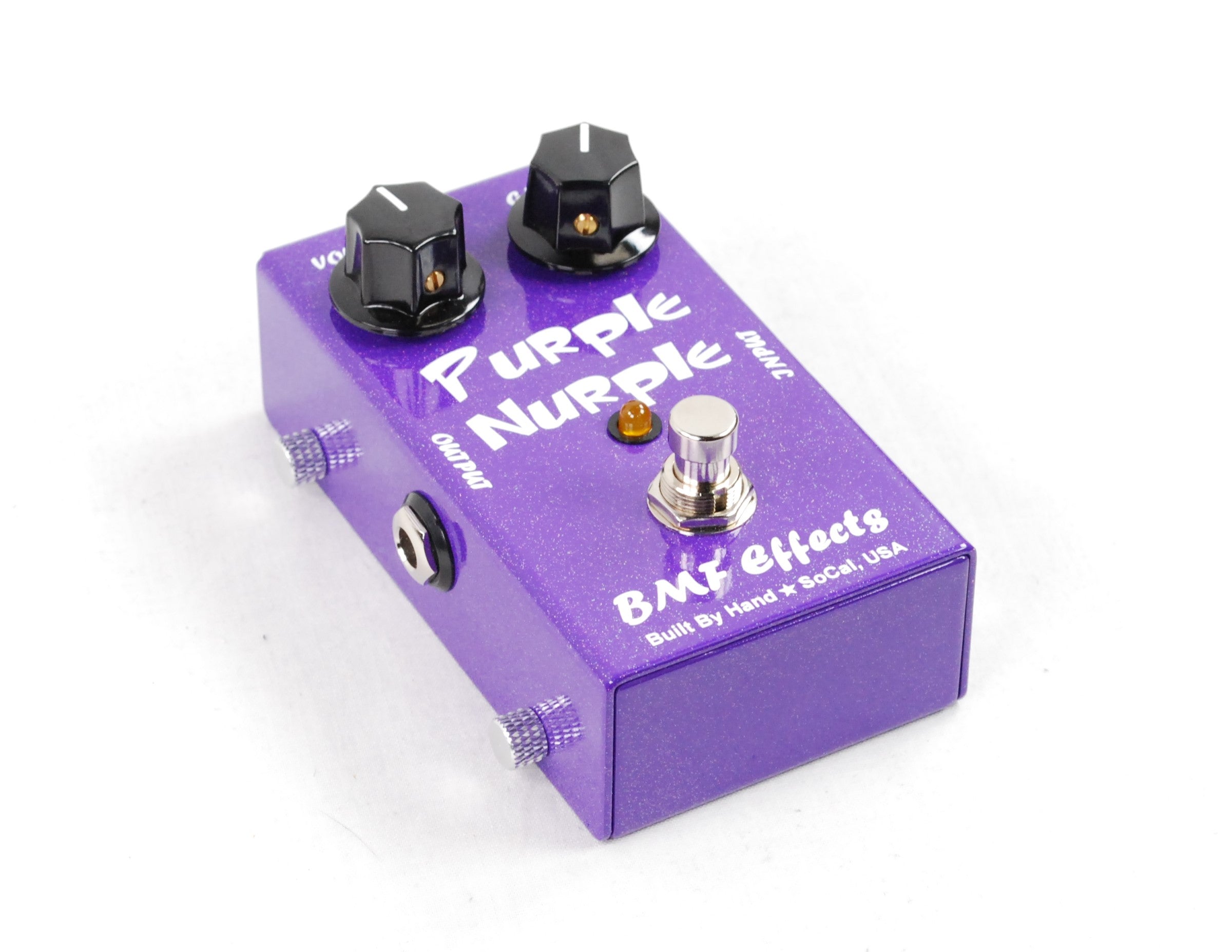 BMF Effects Purple Nurple overdrive pedal — side view