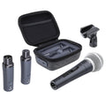 NUX B-3RC wireless microphone system — TX, RX, dynamic mic and case