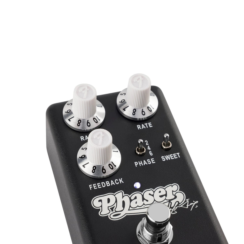 Fender Waylon Jennings Phaser pedal — side profile