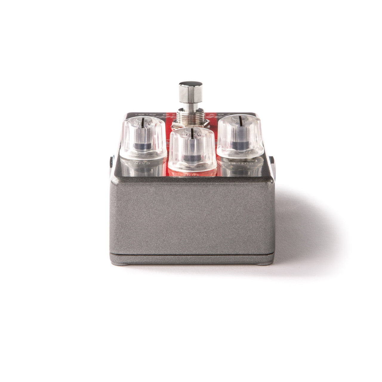 MXR M249 Super Badass Dynamic Overdrive pedal - boost/cut switch close-up