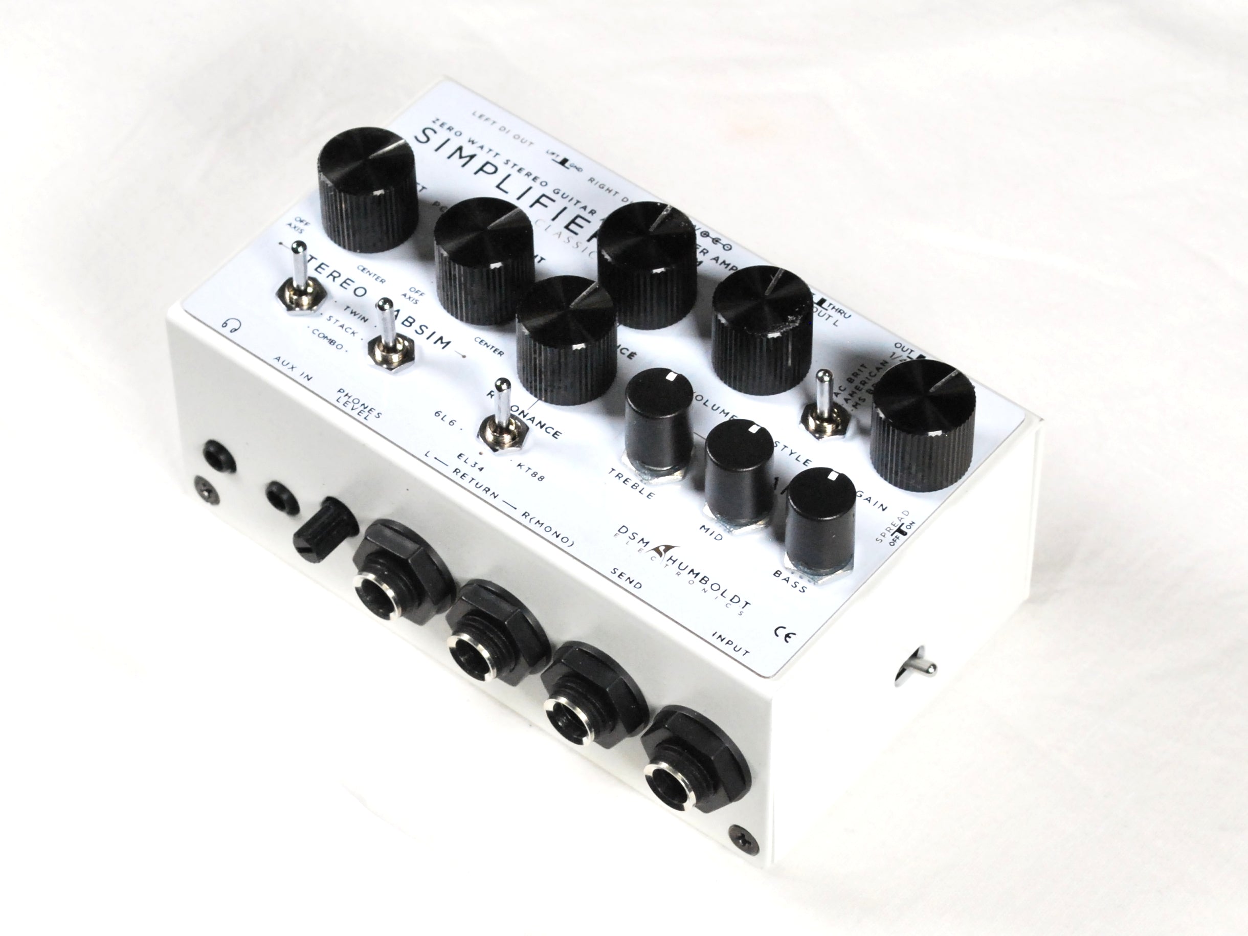 DSM & Humboldt Simplifier Classic amp cab simulator — detail view