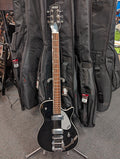 Gretsch G5260T Electromatic Jet Baritone with Bigsby — Black full front