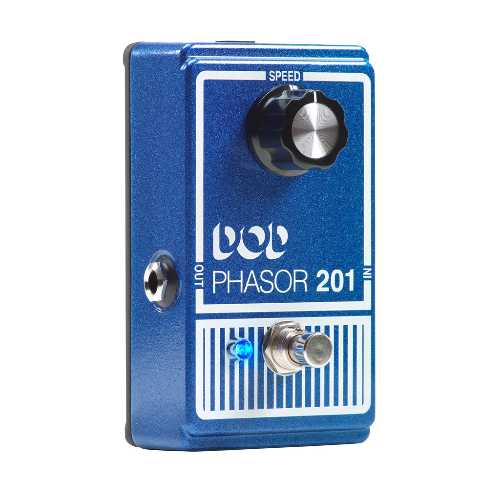 DOD Phasor 201 analog phaser pedal - opposite side view