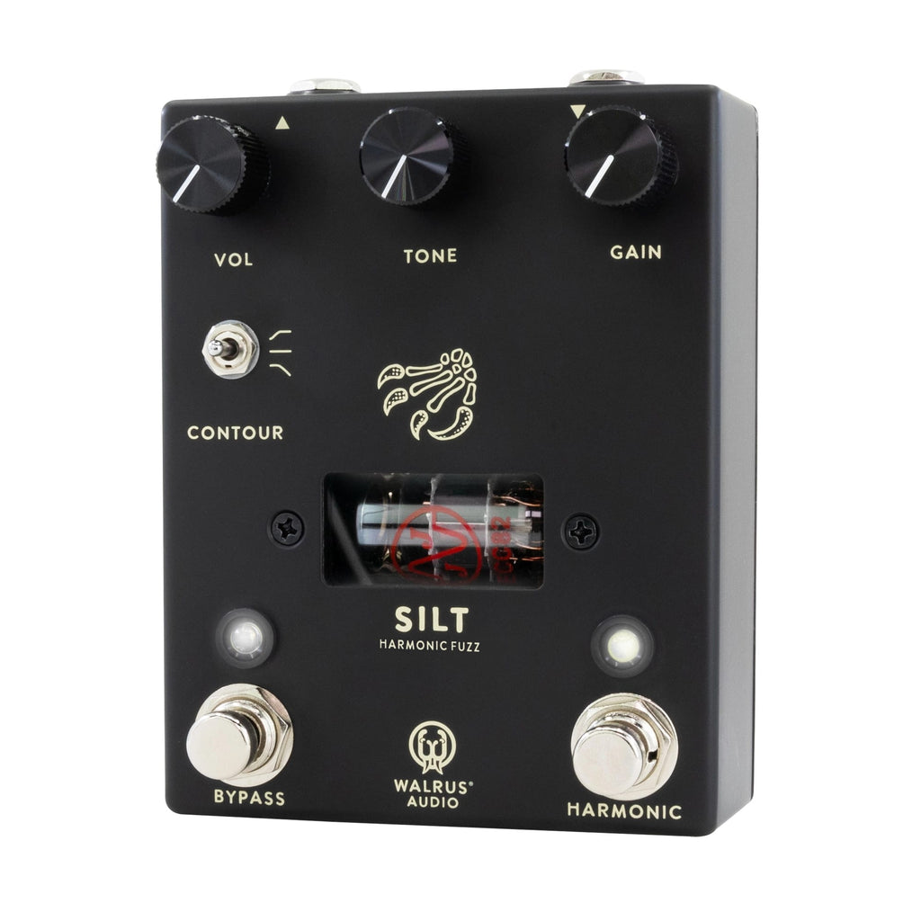 New Walrus Audio SILT Black Harmonic Tube Fuzz Guitar Effects Pedal