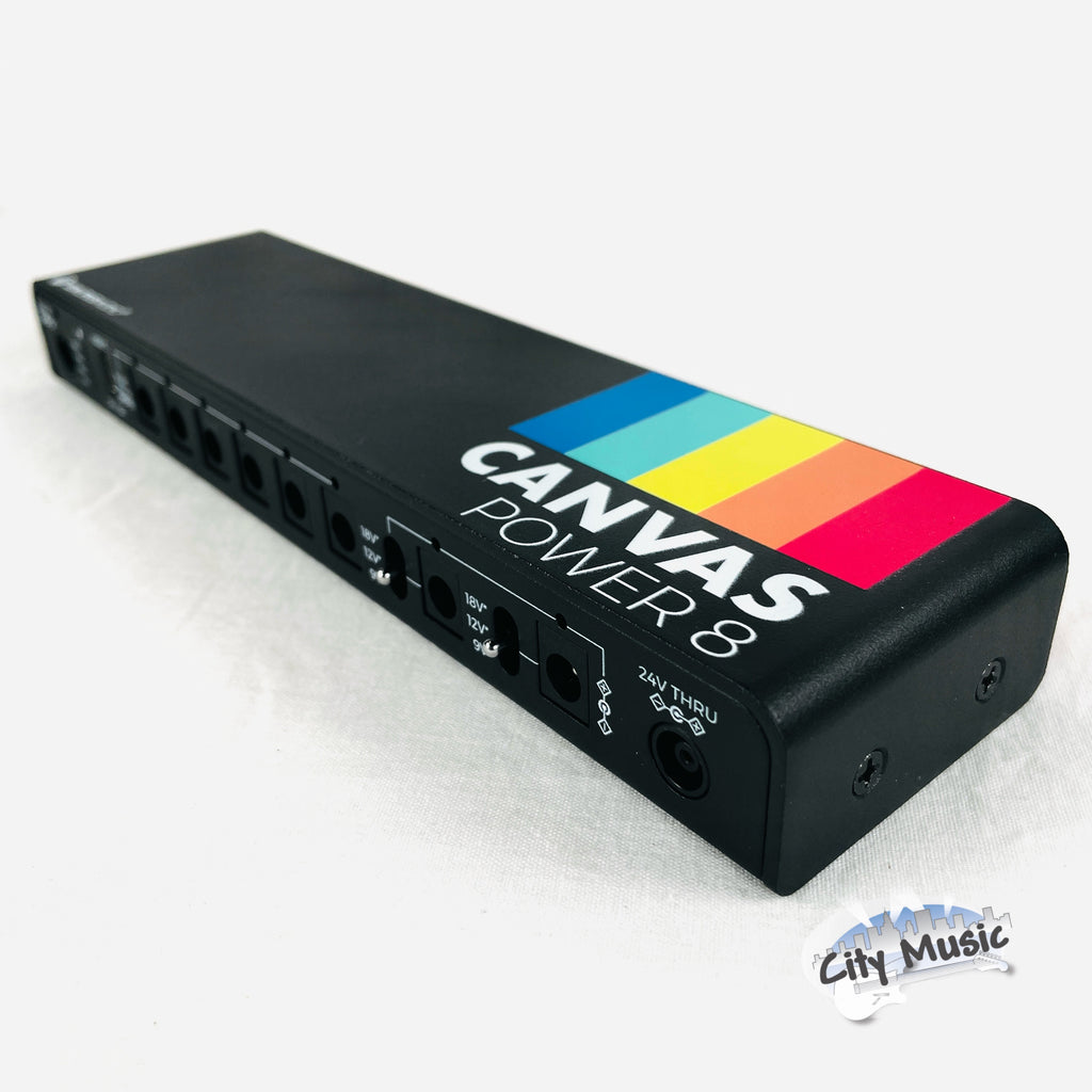 Walrus Audio Canvas Power 8 DC Used — LED power meter showing available output capacity
