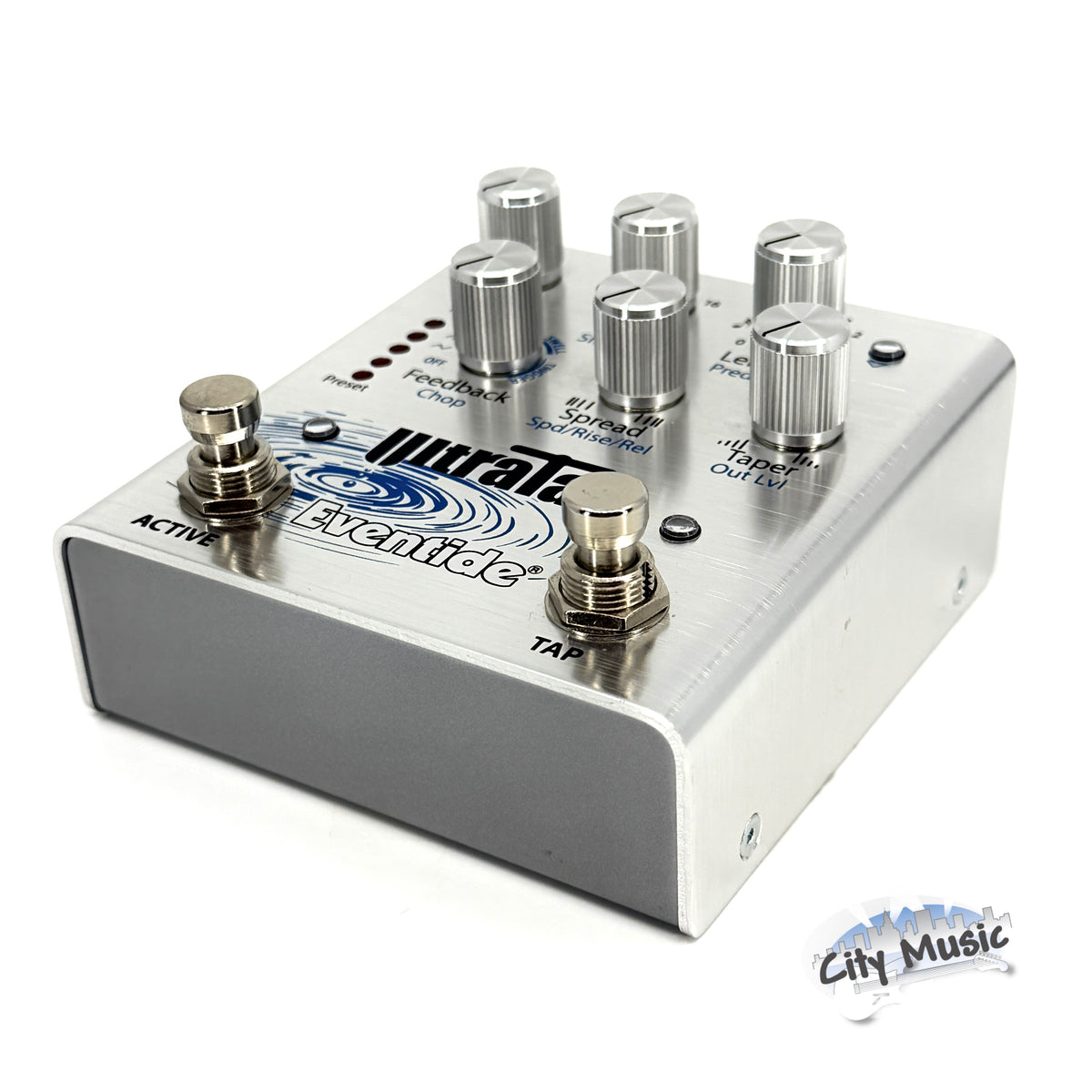 Used Eventide UltraTap Multi Tap Delay Guitar Effects Pedal ♪
