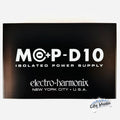 Electro-Harmonix MOP-D10 isolated power supply — black retail box front