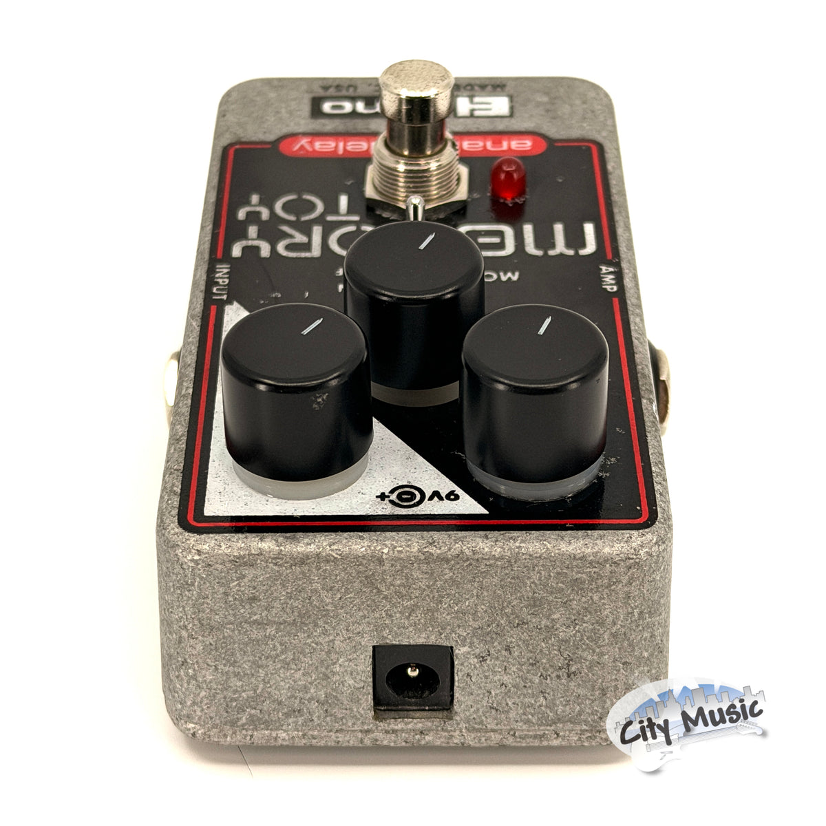 Used Electro-Harmonix EHX Memory Toy Analog Delay Modulation Guitar Effects Pedal ♪