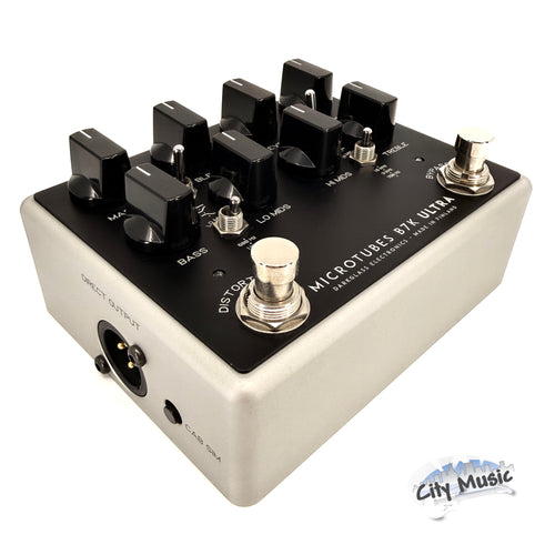 Used Darkglass Microtubes B7K ULTRA V2 w/ Aux-In Analog Bass Guitar Preamp Pedal ♪