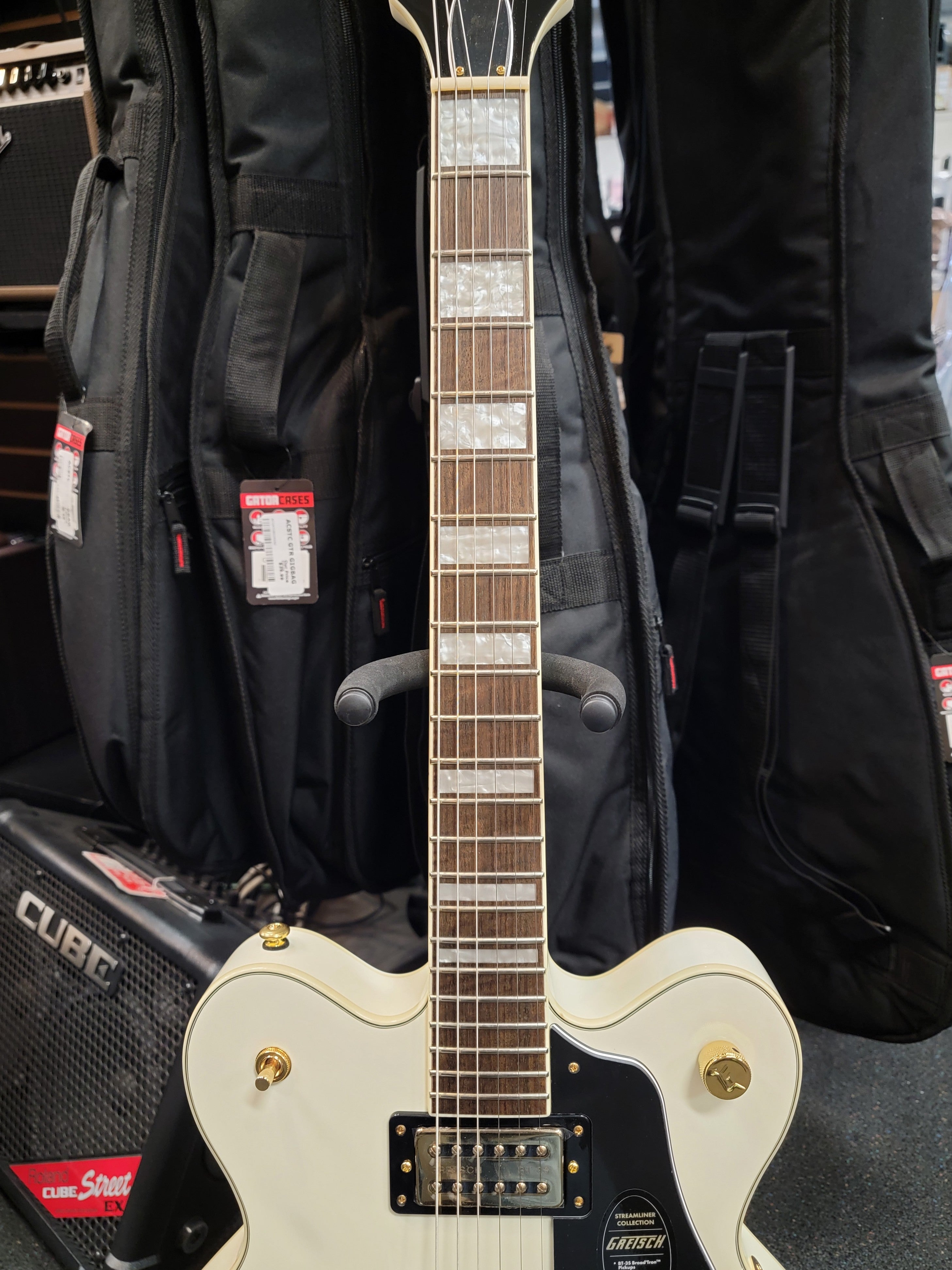 Gretsch G2622TG Streamliner Center Block Double-Cut with Bigsby LTD Vintage White, Free Shipping!