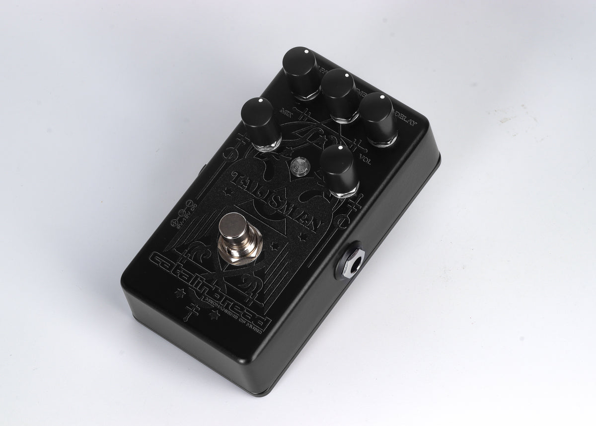 New Catalinbread Talisman Plate Reverb Guitar Effects Pedal Blackout Series