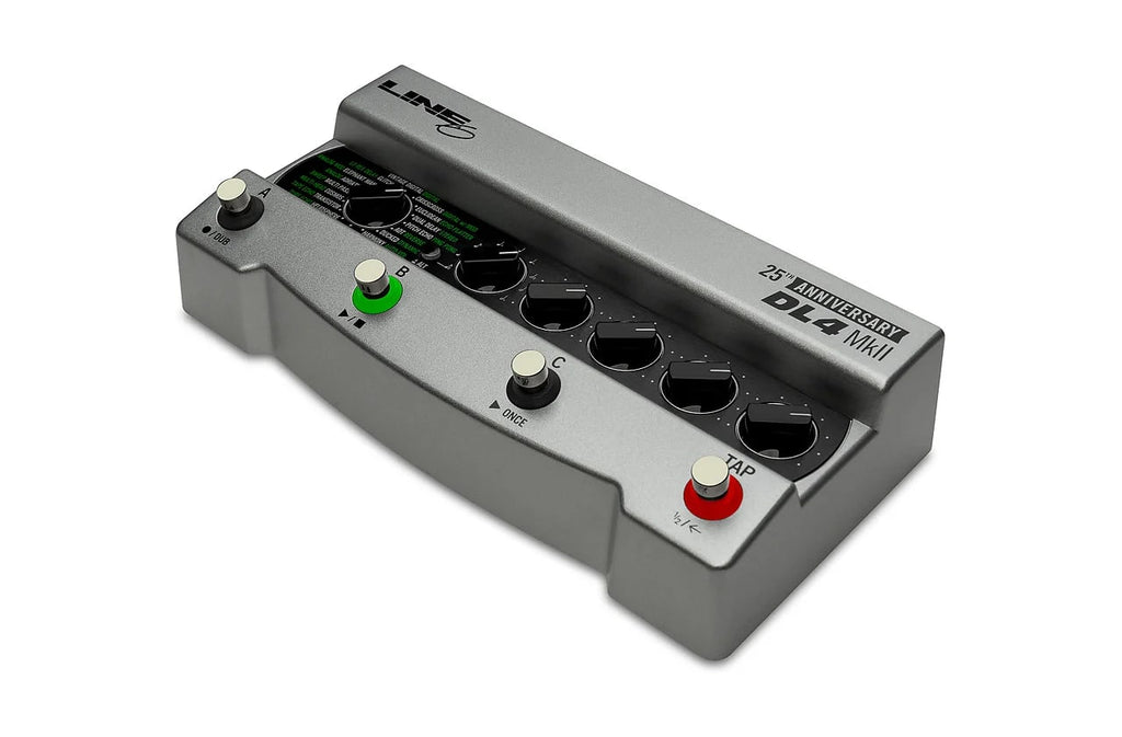 Line 6 DL4 MkII 25th Anniversary delay pedal — footswitches