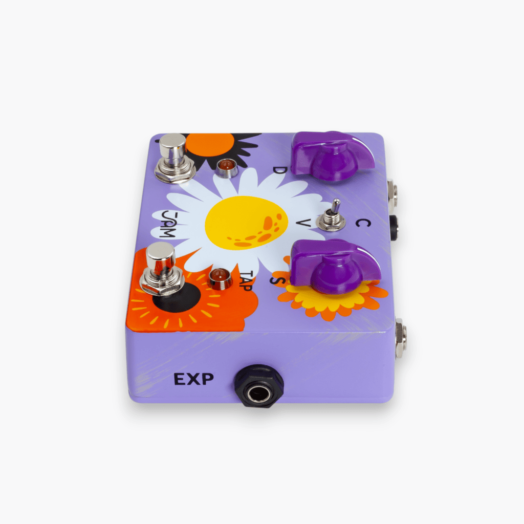 JAM Pedals RetroVibe mk.4 univibe pedal - enclosure detail