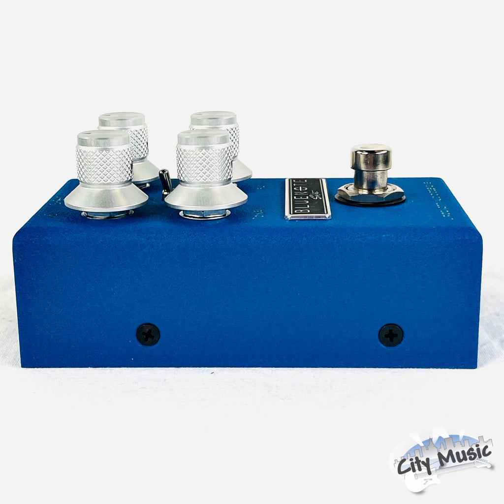 J. Rockett Blue Note Select overdrive pedal — bottom label