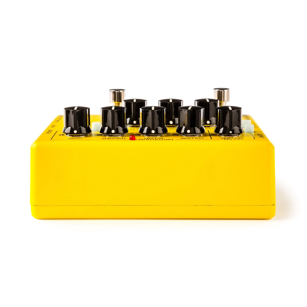 MXR M80 Bass DI+ Distortion pedal rear panel detail