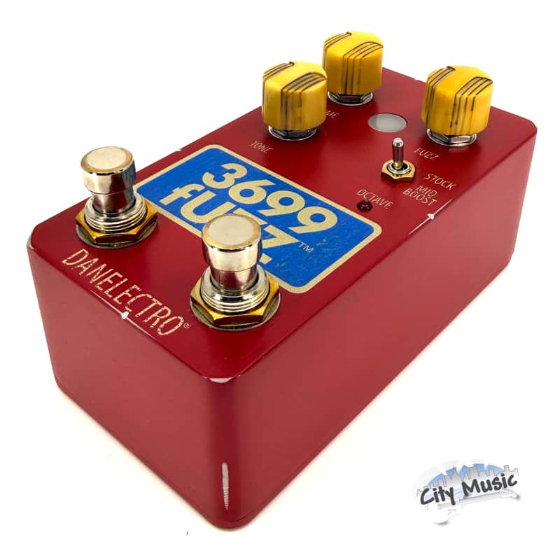 Used Danelectro 3699 Fuzz Guitar Effects Pedal