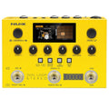 NUX NML-3DLS Dual Loop Stereo looper — yellow top view with display