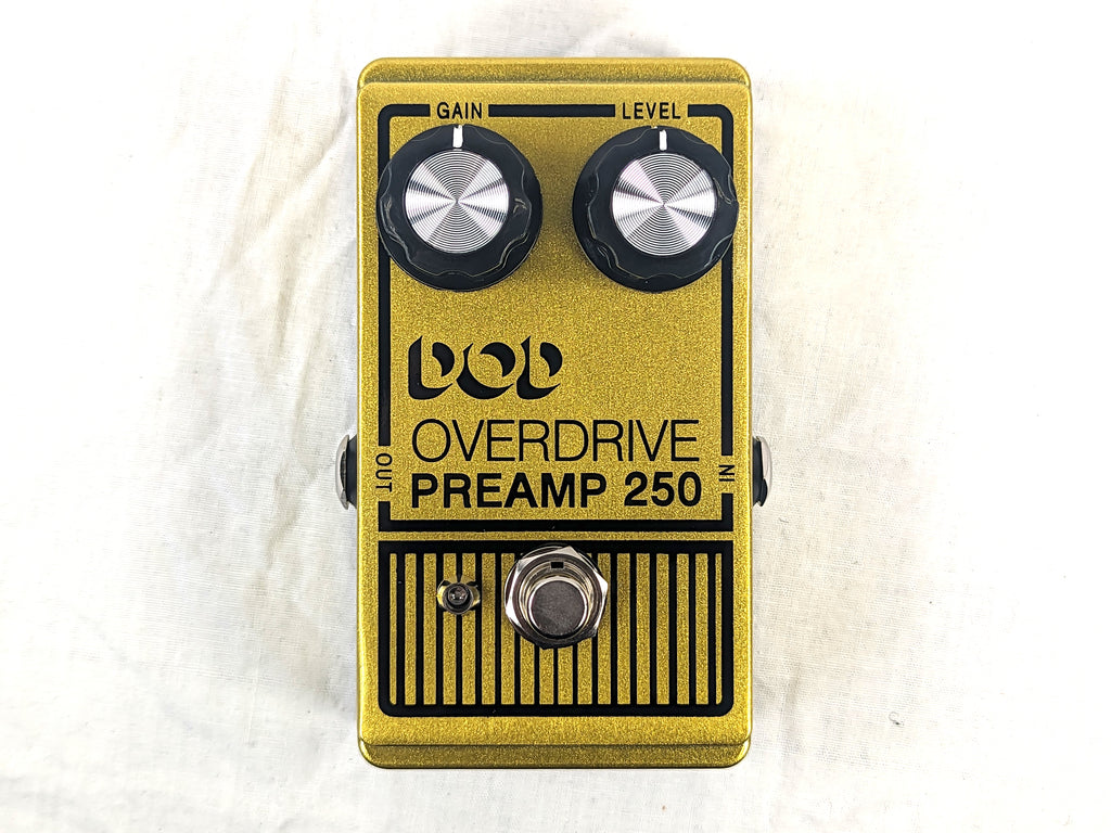 DOD Overdrive Preamp 250 pedal - used angled view
