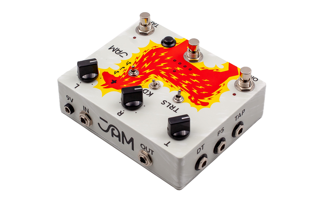 JAM Pedals Delay Llama Xtreme delay pedal - CTRL box remote
