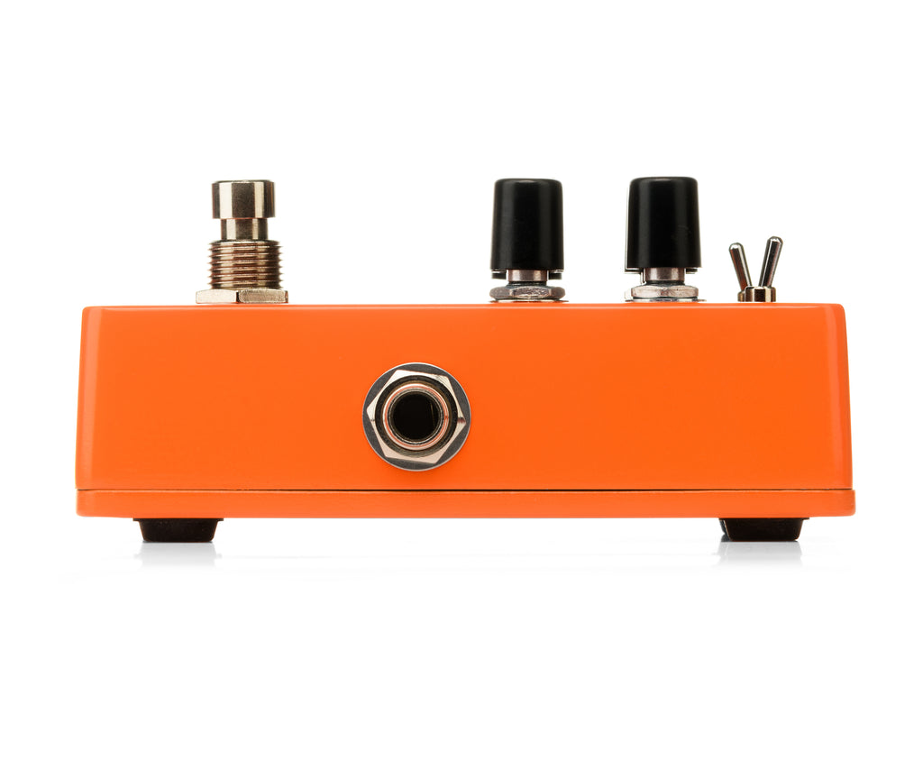 Electro-Harmonix Bender Royale germanium fuzz pedal — side view