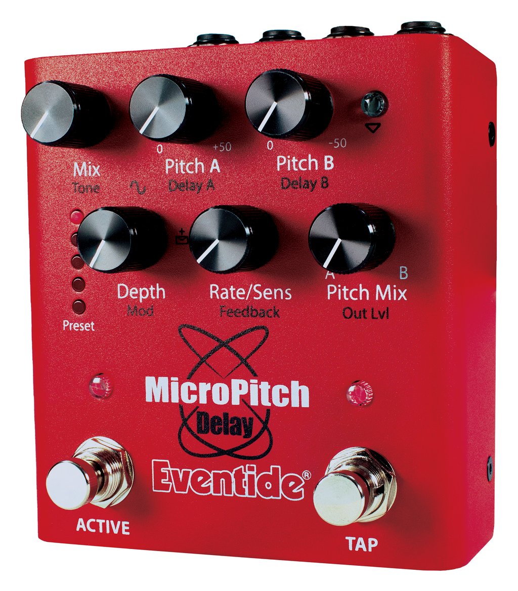 Eventide MicroPitch Delay pedal - settings overview