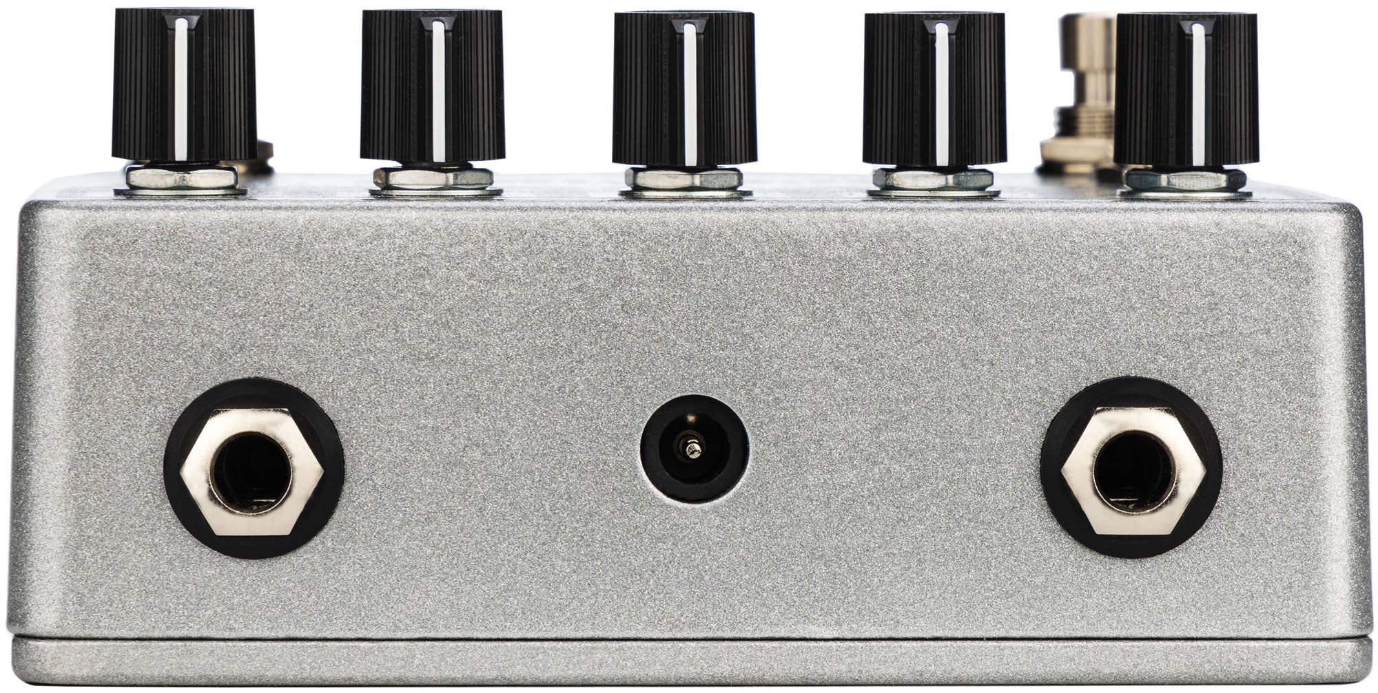 EarthQuaker Disaster Transport Reissue delay pedal — bottom view