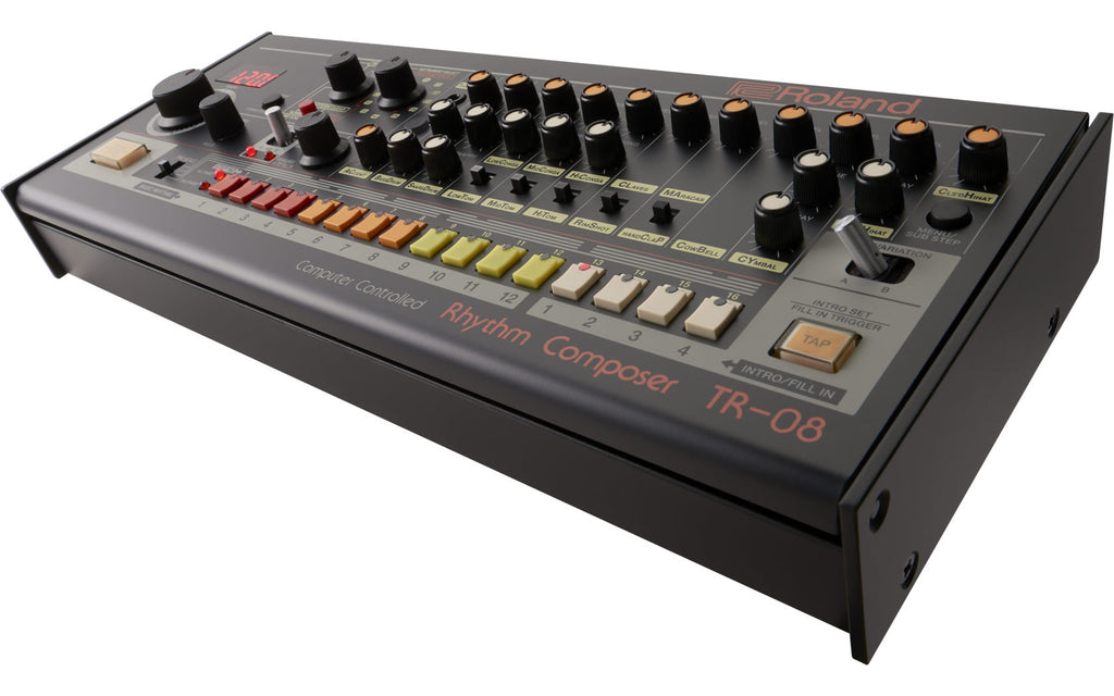 Roland TR-08 Rhythm Composer drum machine — detail of controls