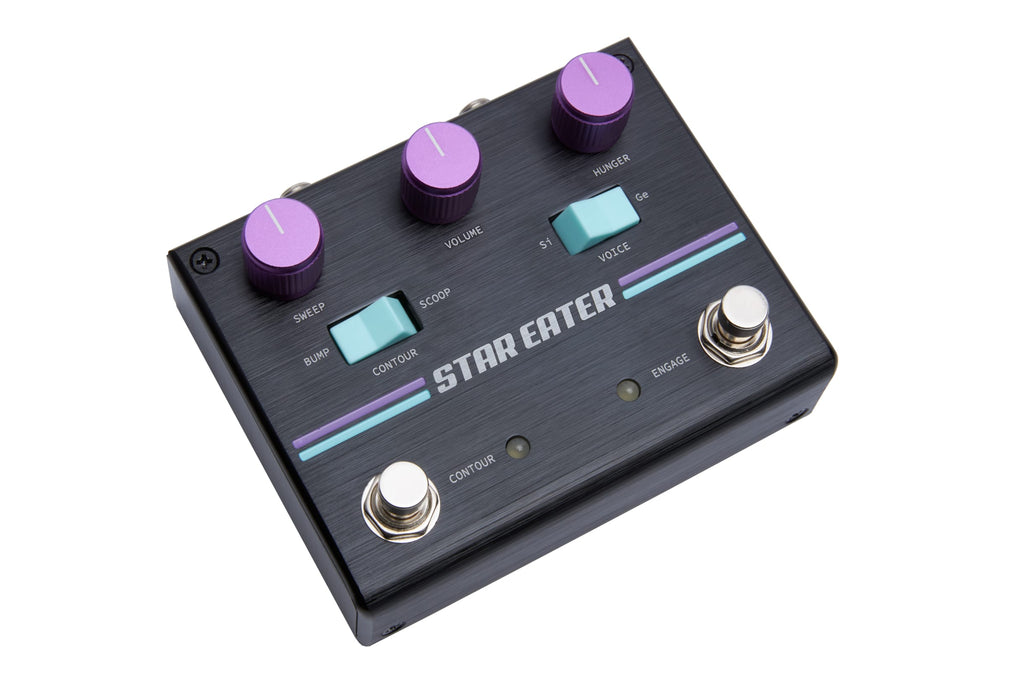 Pigtronix Star Eater fuzz — full pedal product shot