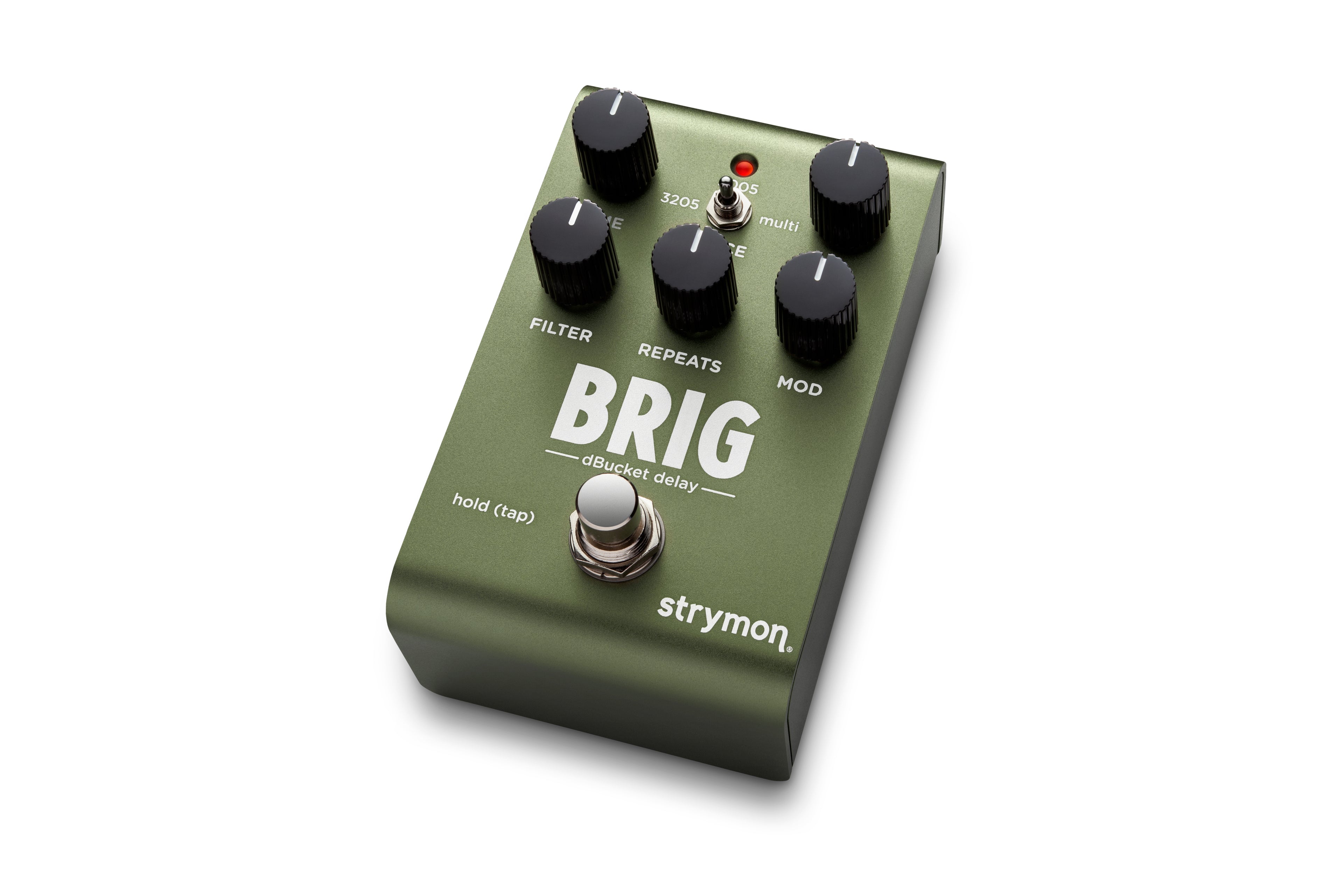 Strymon Brig analog delay pedal — rear panel view