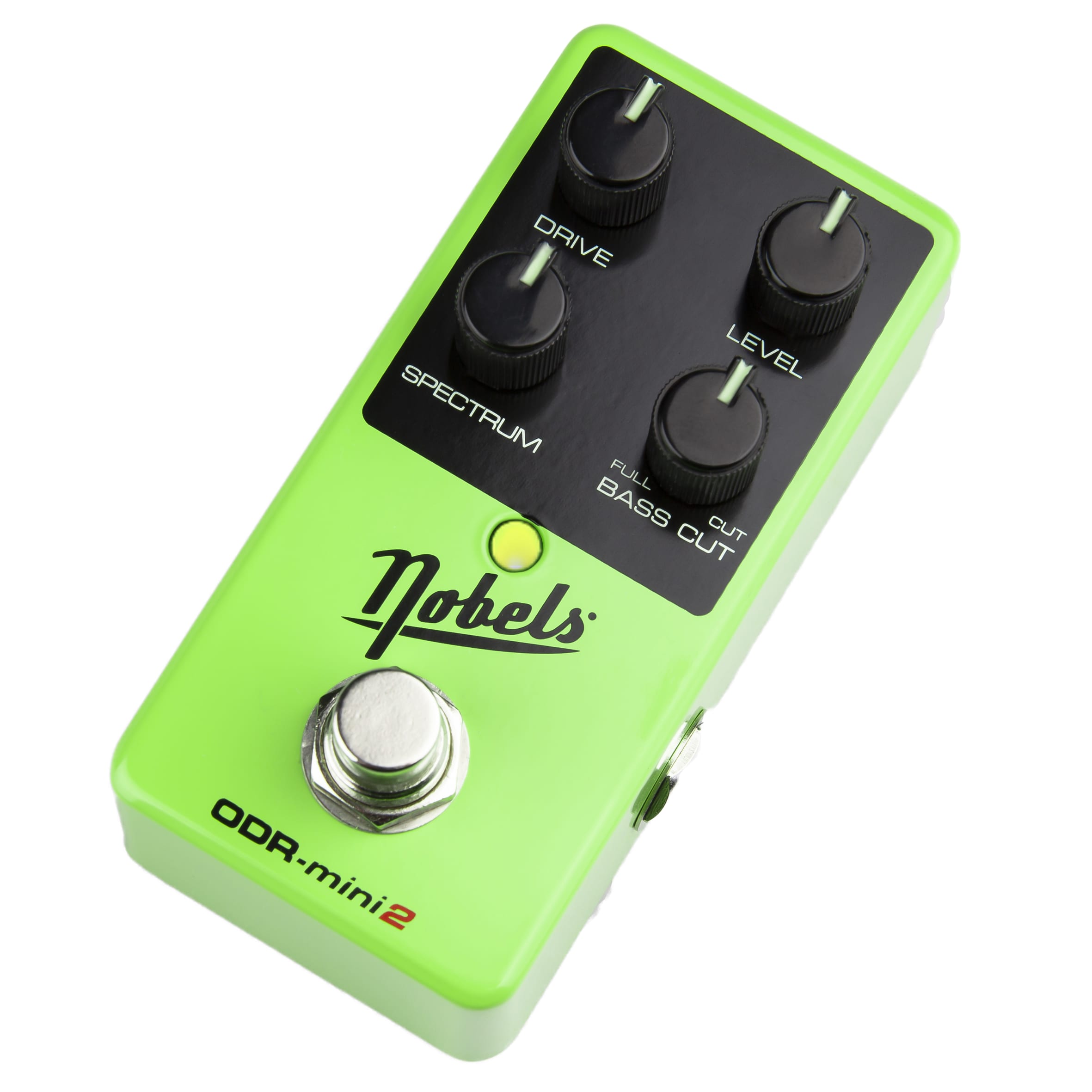 Nobels ODR-mini 2 overdrive pedal — footswitch detail