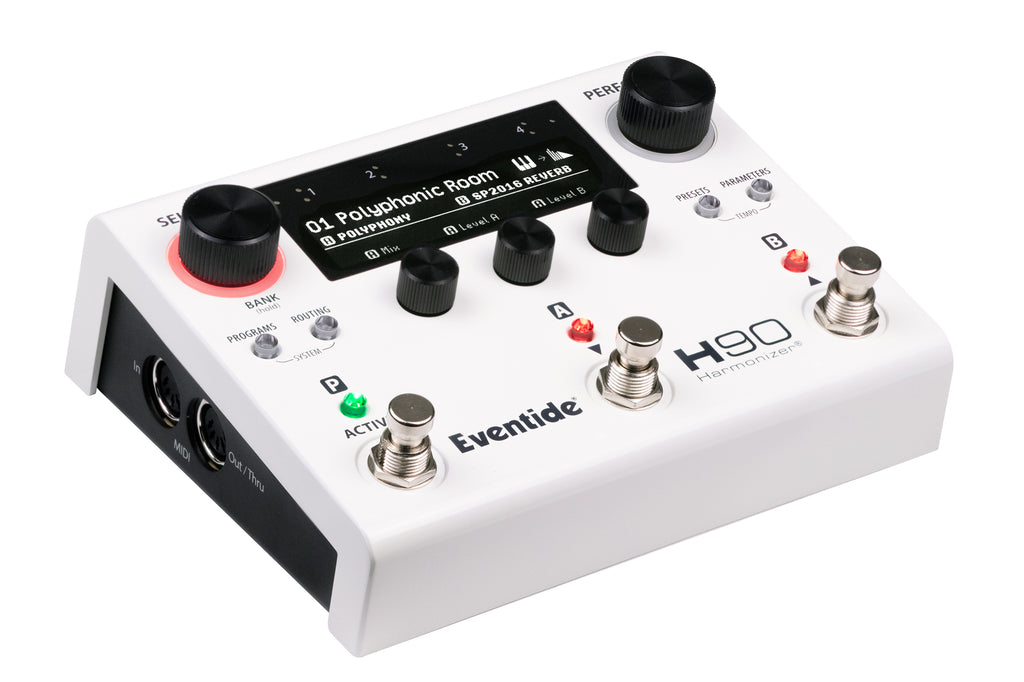Eventide H90 Harmonizer pedal side profile