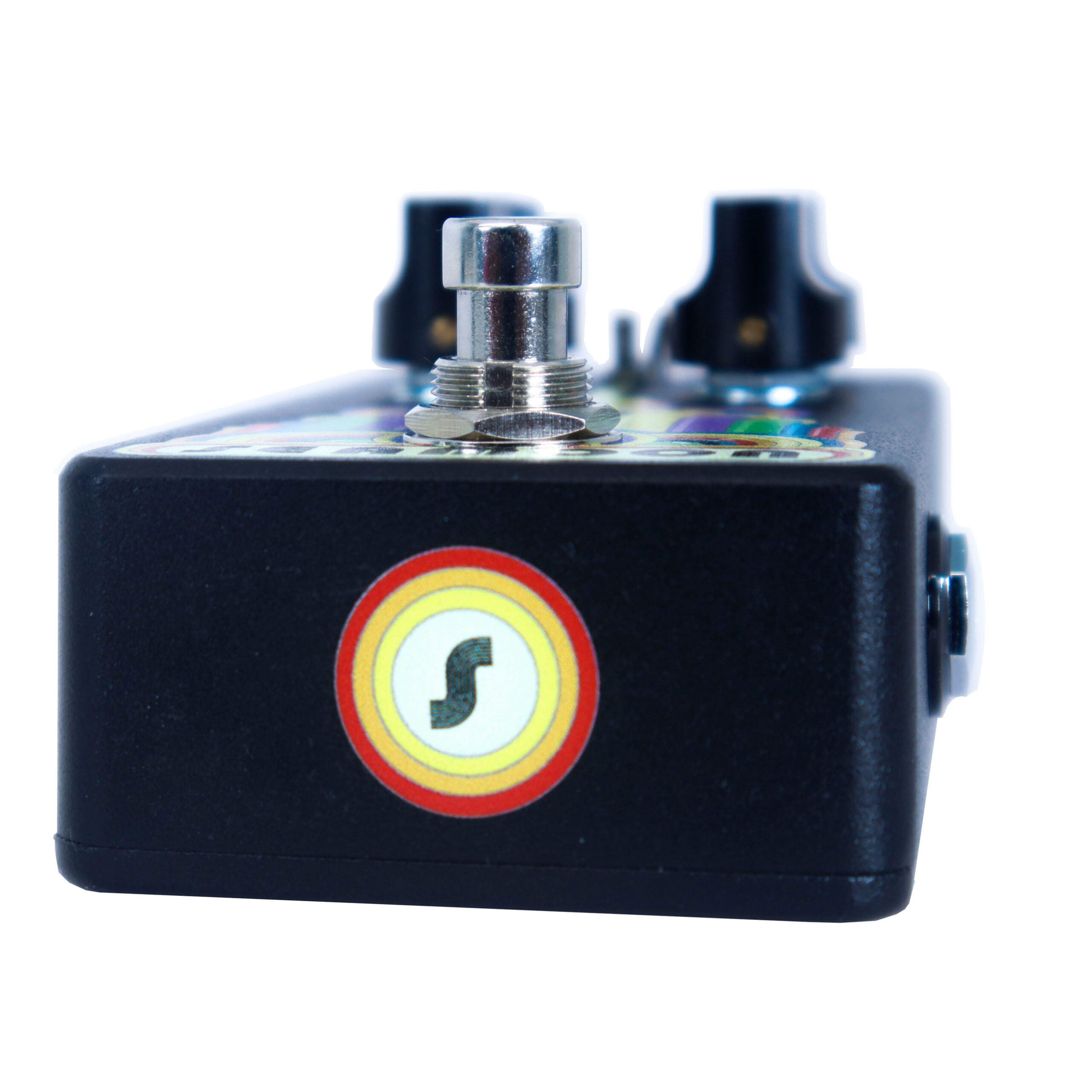 Seamoon Grind Machine bass overdrive pedal bottom plate view